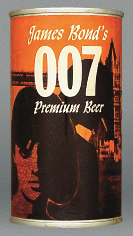 James Bond 007 Premium Beer Test Can