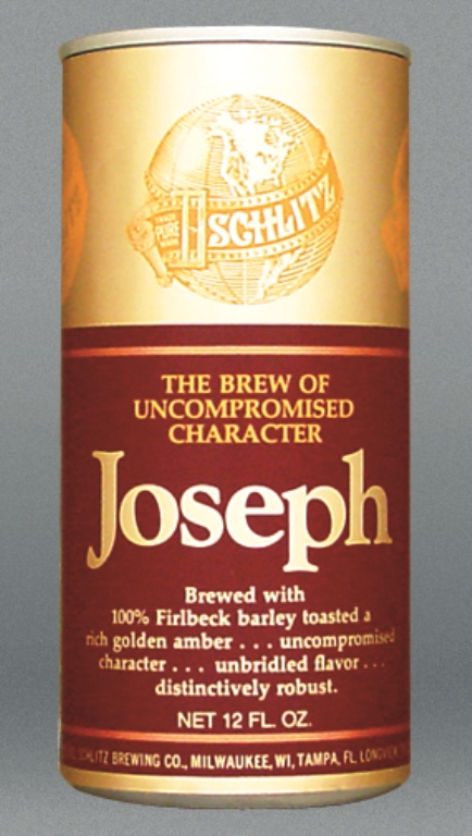 Joseph-schlitz Beer Test Can