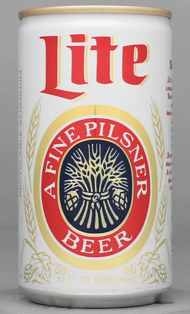 Lite A Fine Pilsner Beer Test Can