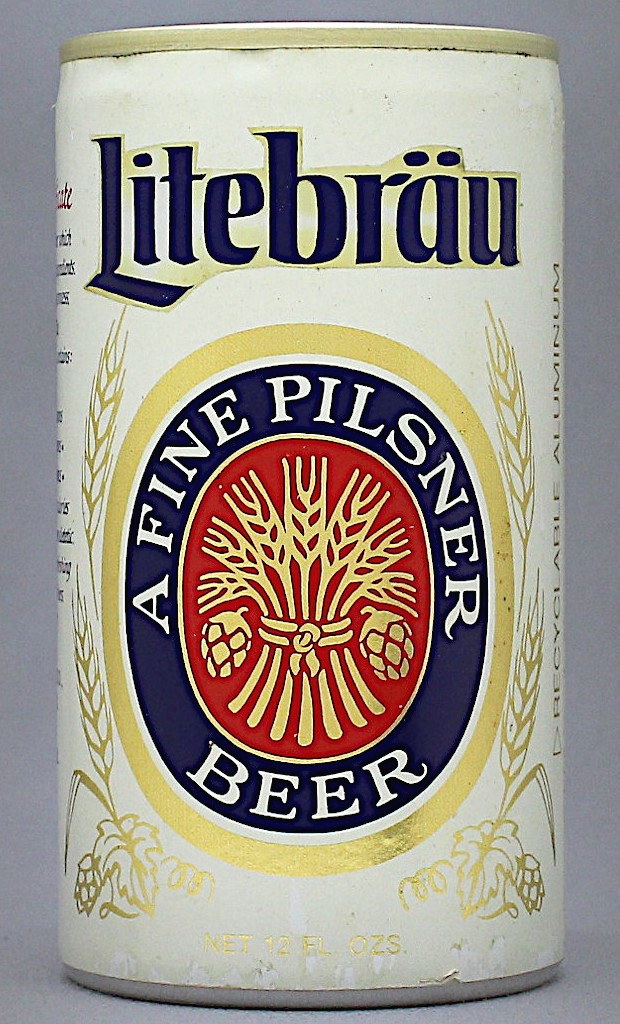 Litebrau A Fine Pilsner Beer Test Can