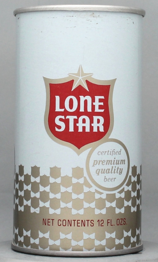 Lone Star Beer Test Can