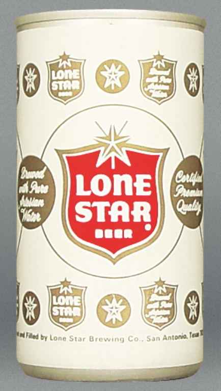 Lone Star Beer Test Can