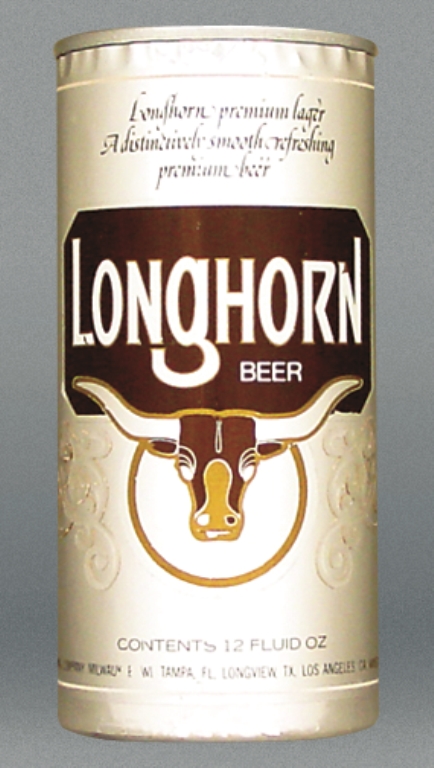 Longhorn Beer Test Can