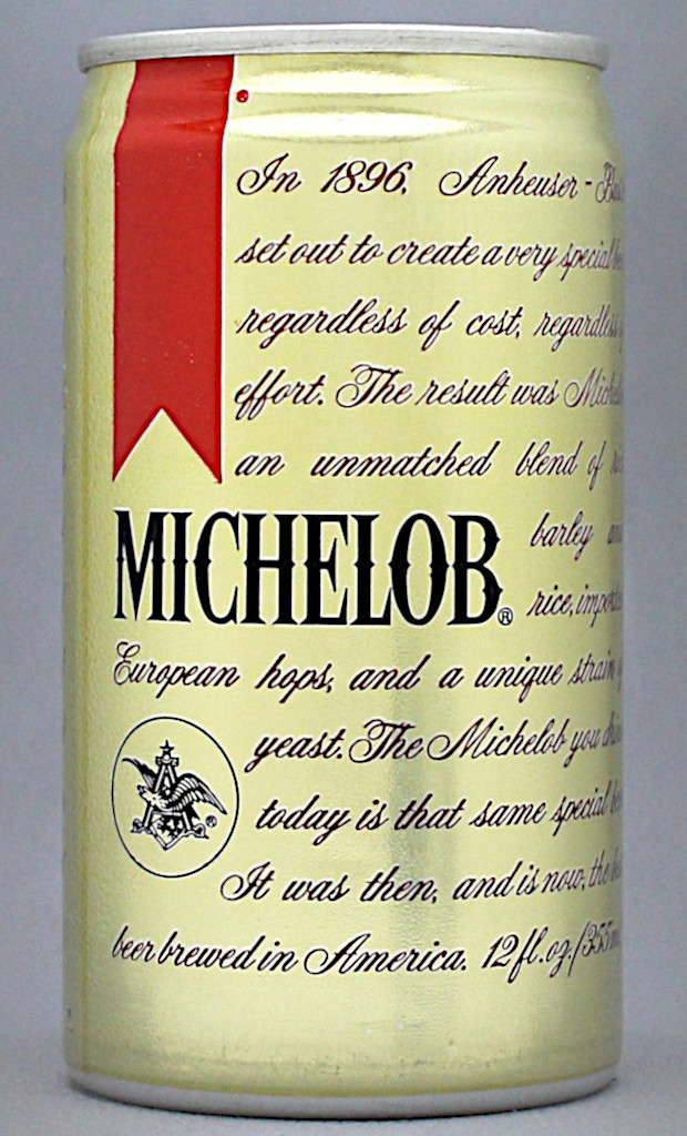 Michelob Beer Test Can