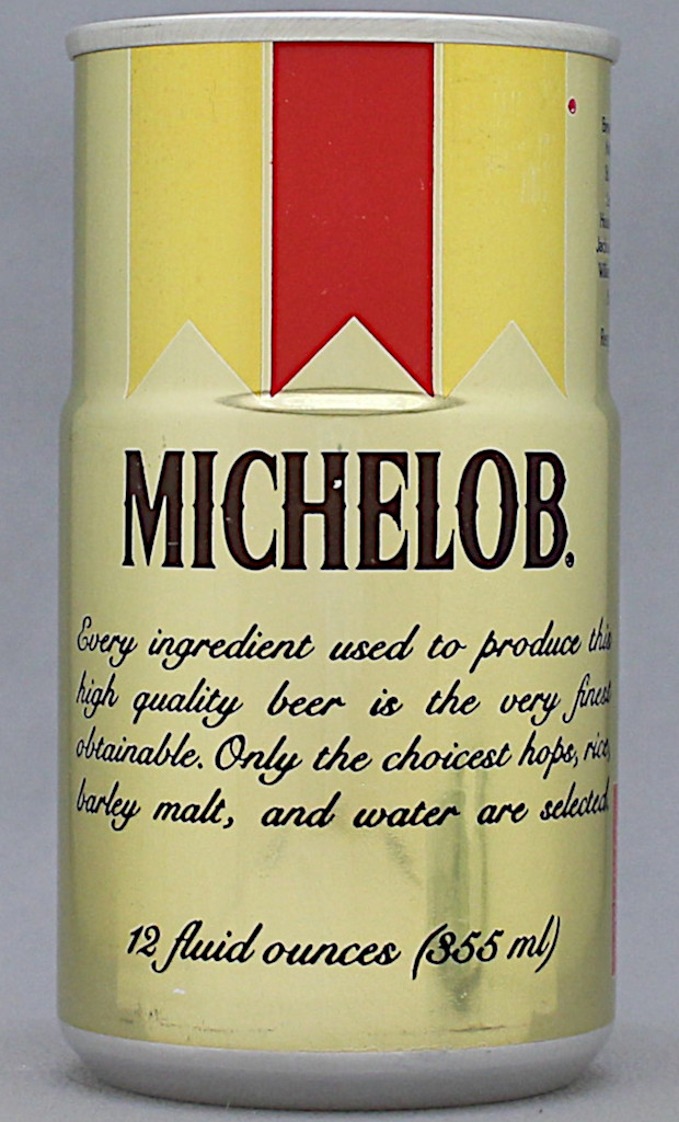 Michelob Beer Test Can