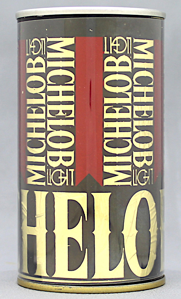 Michelob Light Beer Test Can