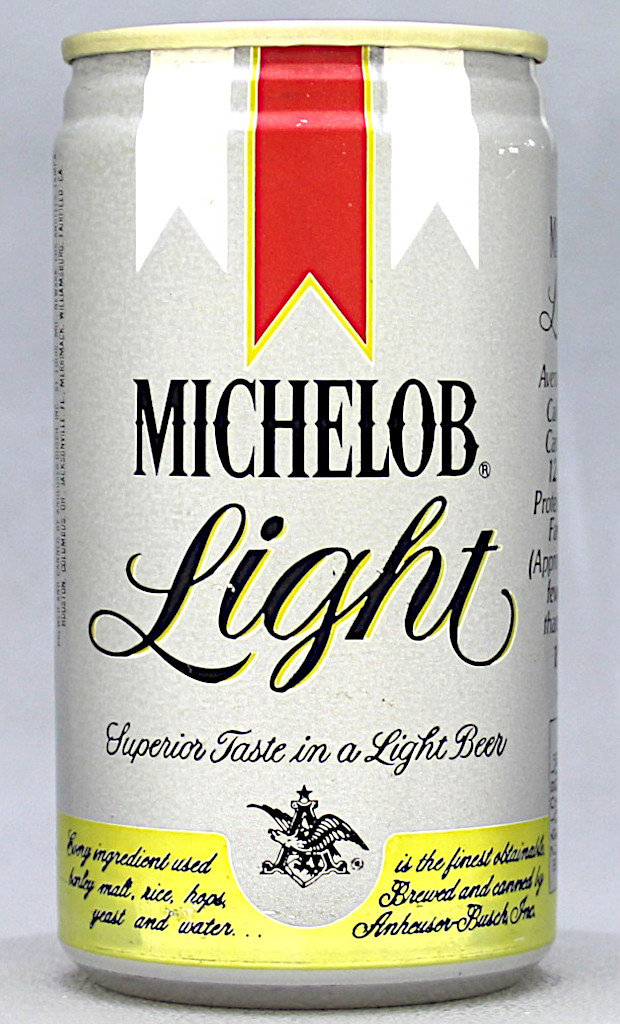 Michelob Light Beer Test Can