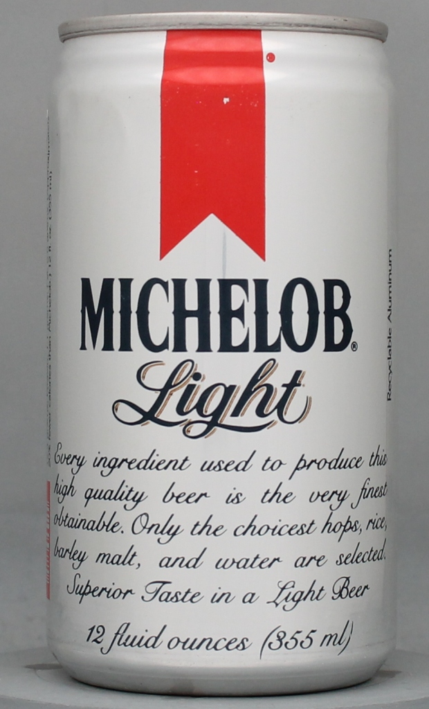 Michelob Light Beer Test Can