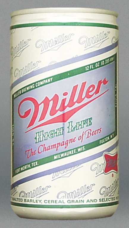 Miller High Life Beer Test Can