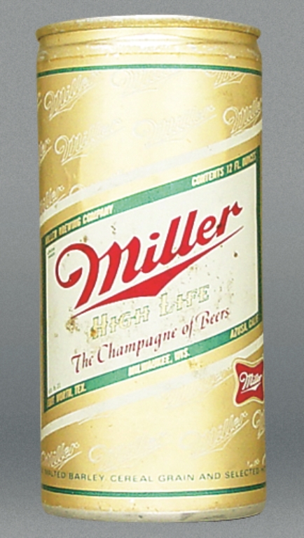 Miller High Life Beer Test Can