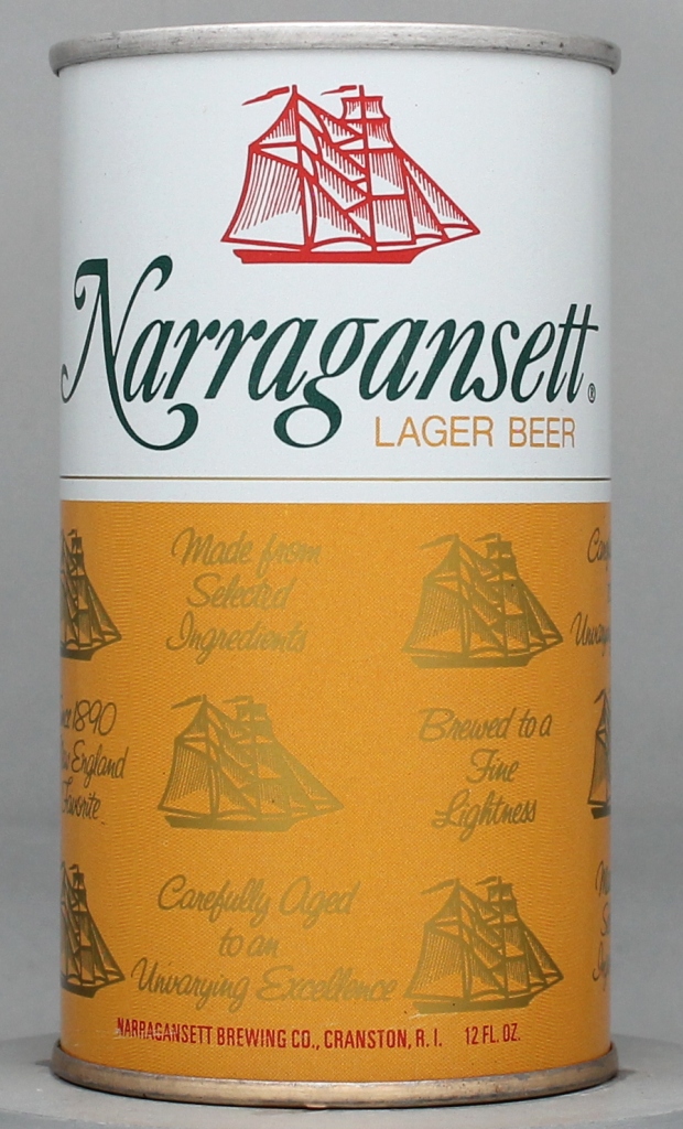 Narragansett Lager Beer Test Can
