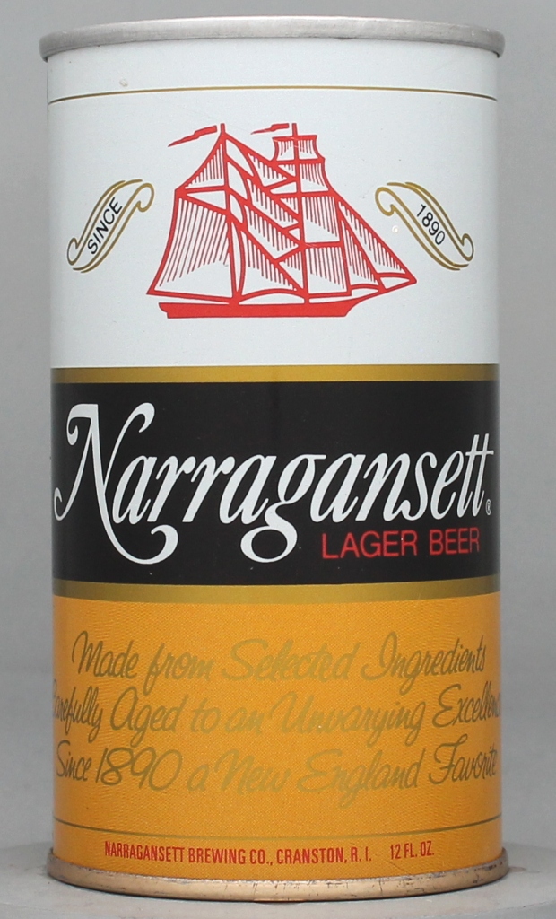 Narragansett Lager Beer Test Can