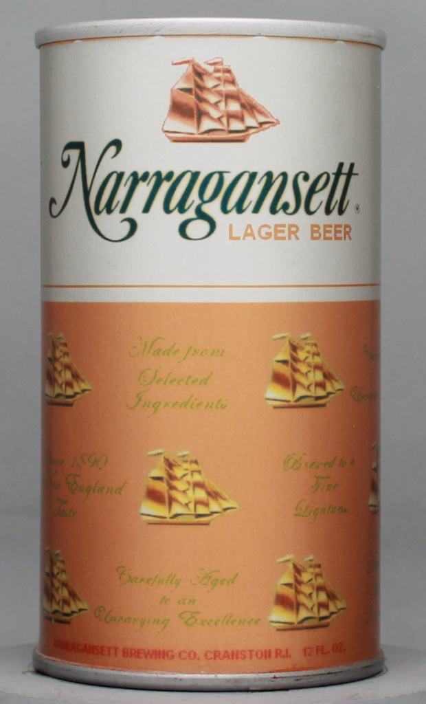 Narragansett Lager Beer Test Can