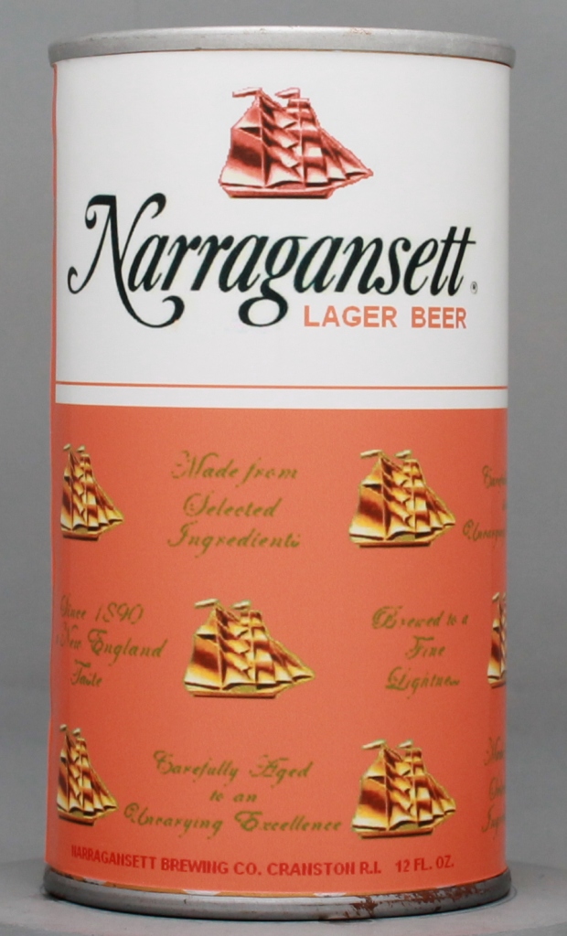 Narragansett Lager Beer Test Can