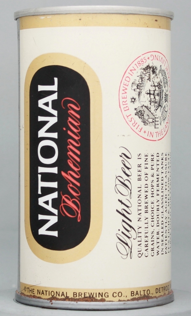 National Bohemian Beer Test Can