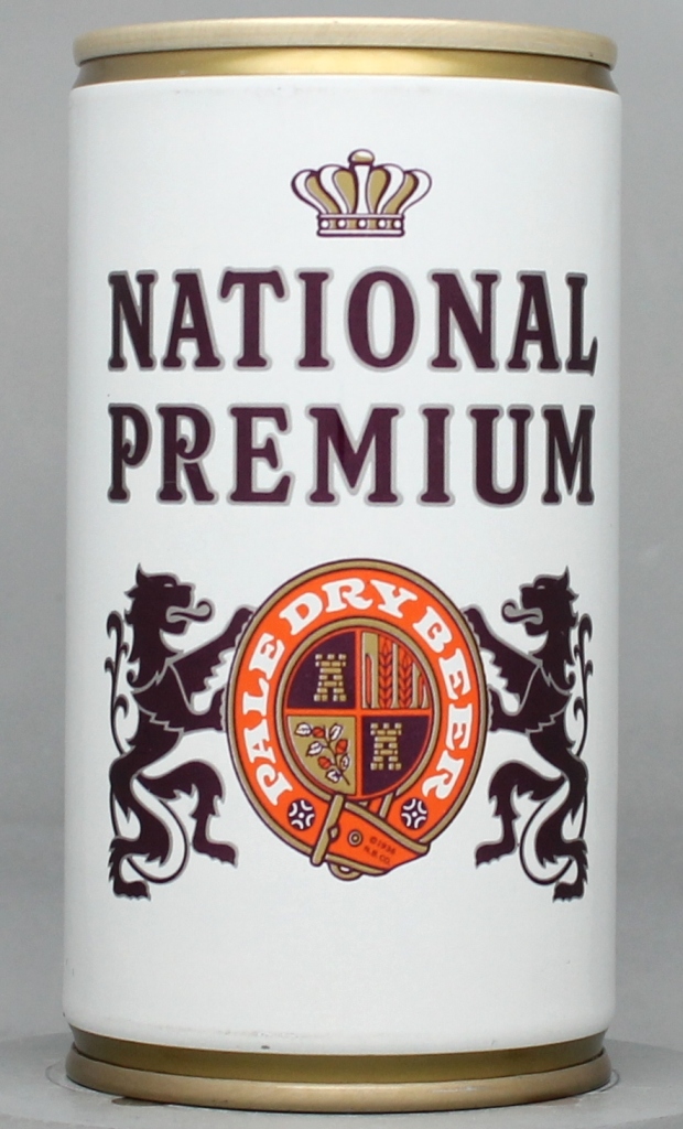 National Premium Pale Dry Beer Test Can
