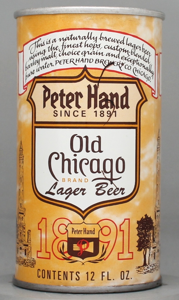Old Chicago Beer Test Can