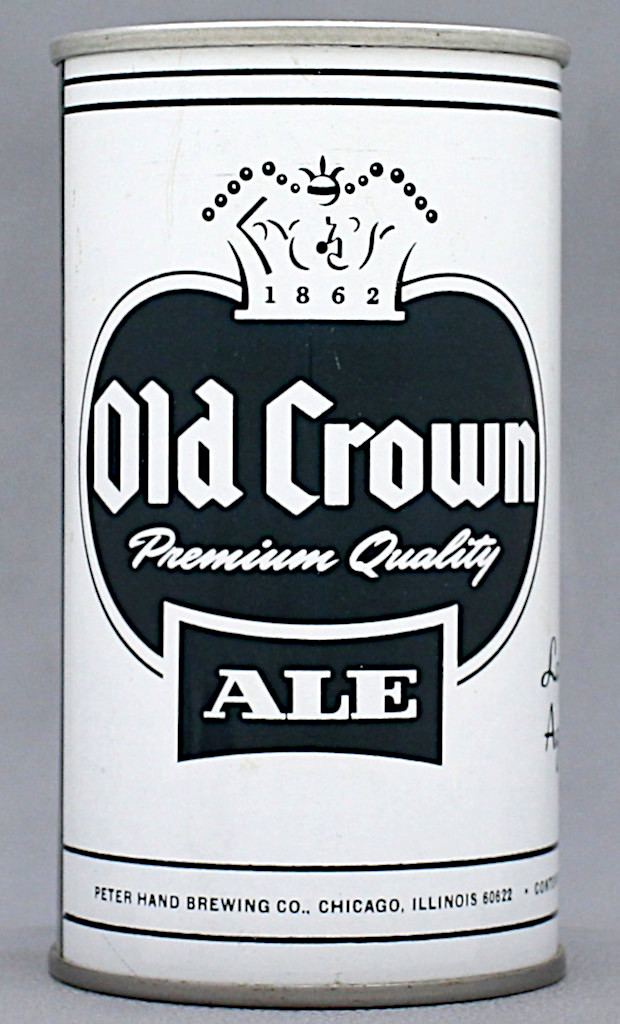 Old Crown Premium Quality Ale Test Can