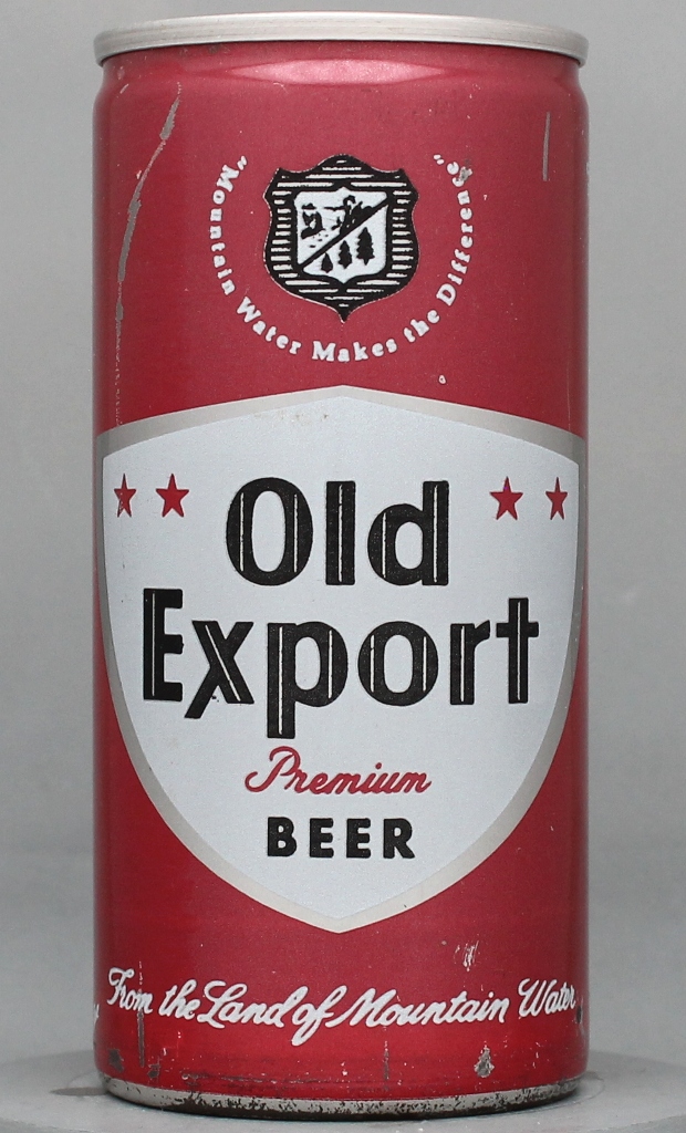Old Export Premium Beer Test Can