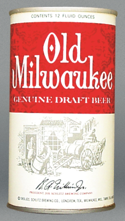 Old Milwaukee Genuine Draft Test Can