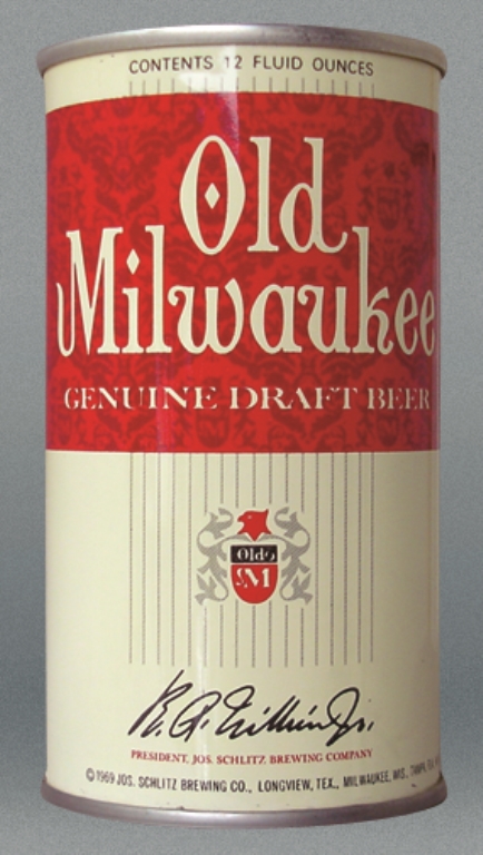 Old Milwaukee Genuine Draft Test Can