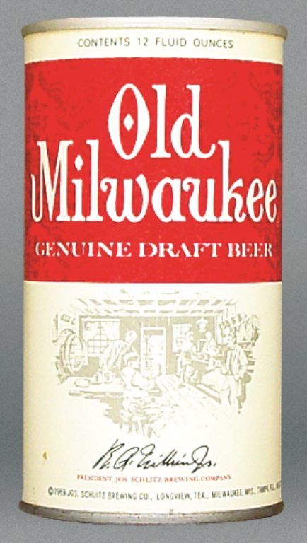 Old Milwaukee Genuine Draft Test Can