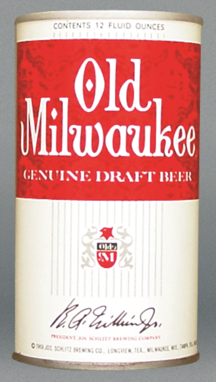 Old Milwaukee Genuine Draft Test Can