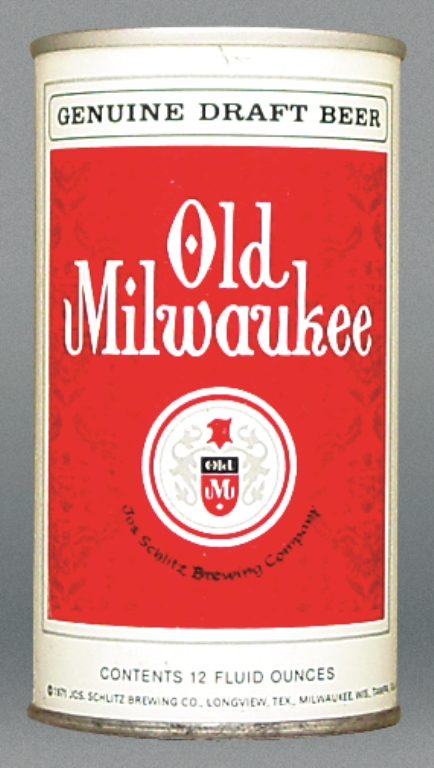 Old Milwaukee Genuine Draft Test Can