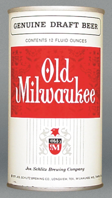 Old Milwaukee Genuine Draft Test Can