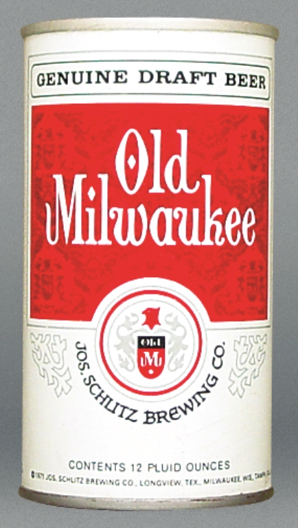 Old Milwaukee Genuine Draft Test Can