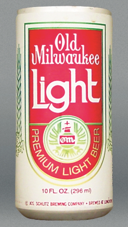 Old Milwaukee Light Beer Test Can