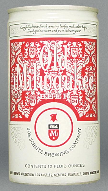 Old Milwaukee Beer Test Can