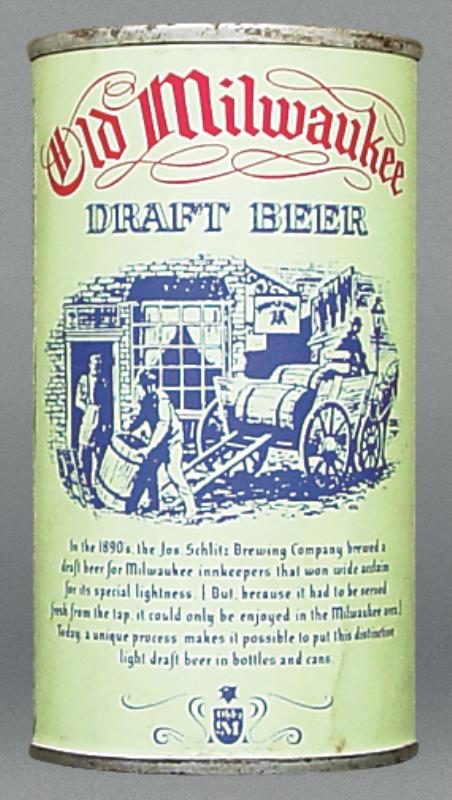 Old Milwaukee Draft Test Can