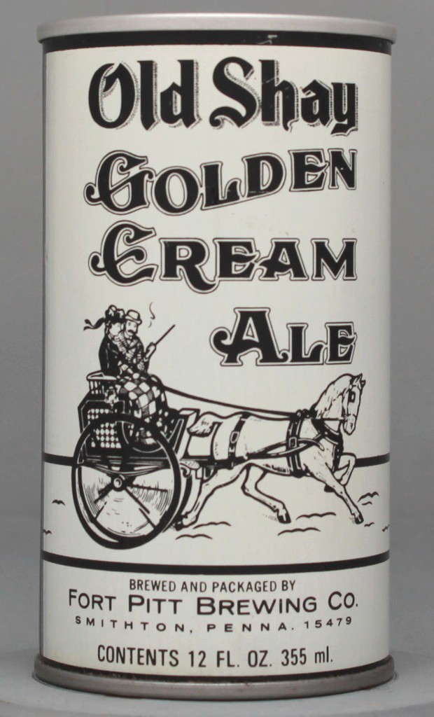 Old Shay Golden Cream Ale Test Can