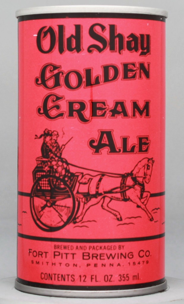 Old Shay Golden Cream Ale Test Can