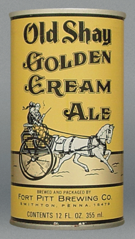 Old Shay Golden Cream Ale Test Can