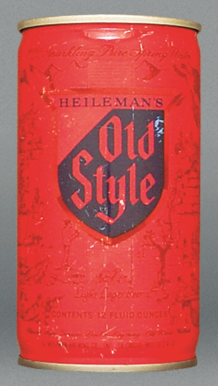 Old Style Light Lager Beer Test Can