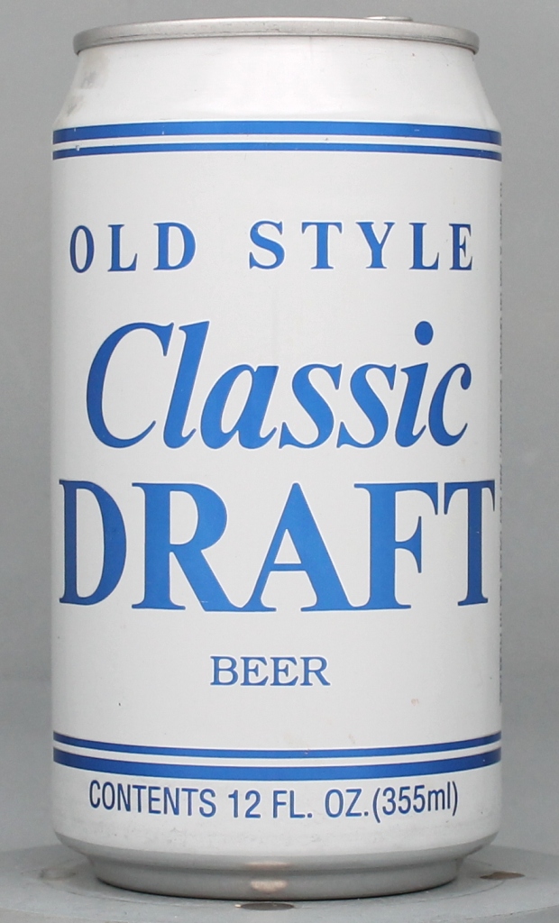 Old Style Classic Draft Test Can