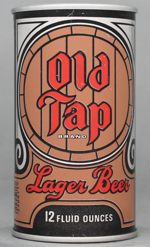 Old Tap Brand Lager Beer Test Can