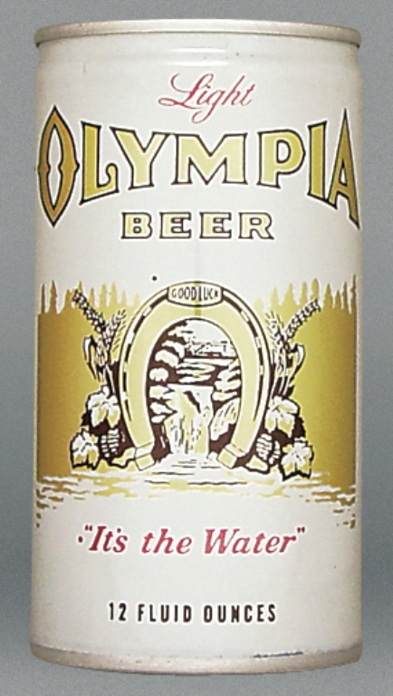 Olympia Light Beer Test Can