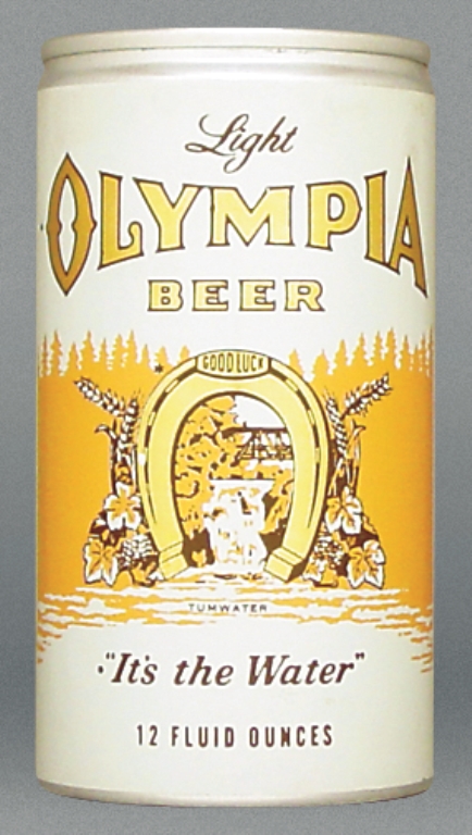 Olympia Light Beer Test Can