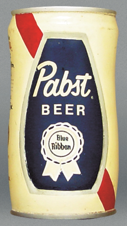 Pabst Blue Ribbon Beer Test Can