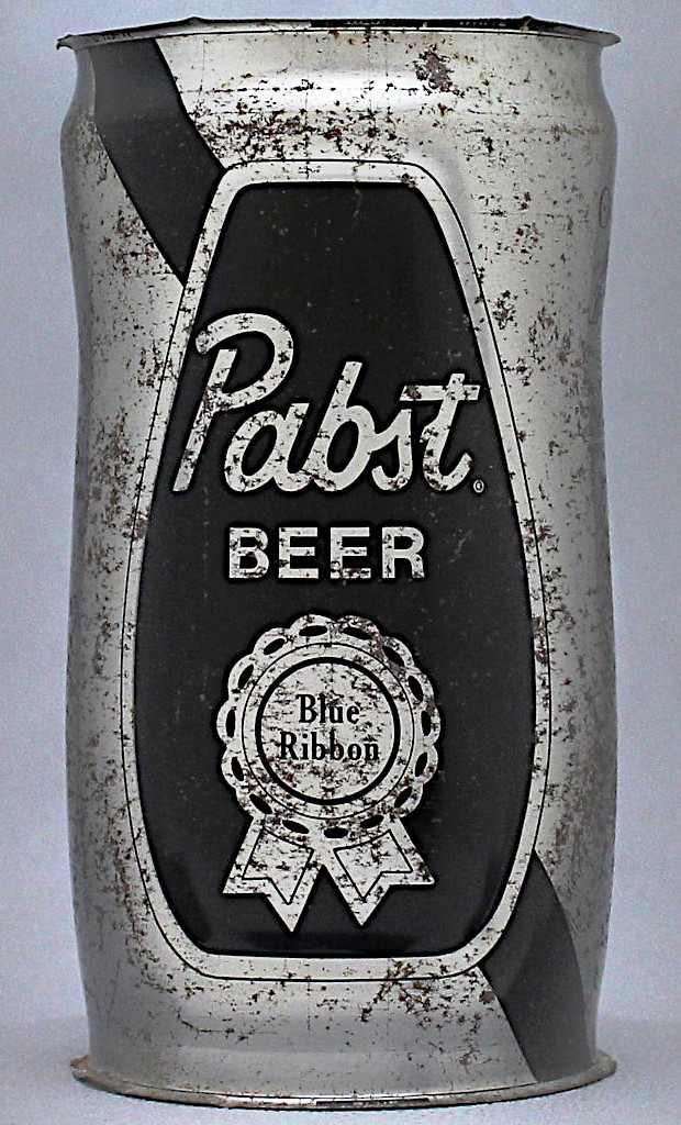 Pabst Blue Ribbon Beer Test Can