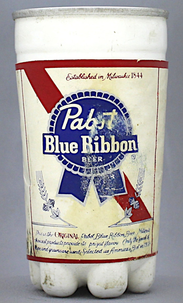 Pabst Blue Ribbon Beer Test Can