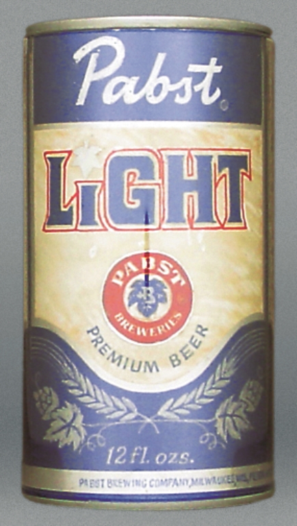 Pabst Light Beer Test Can