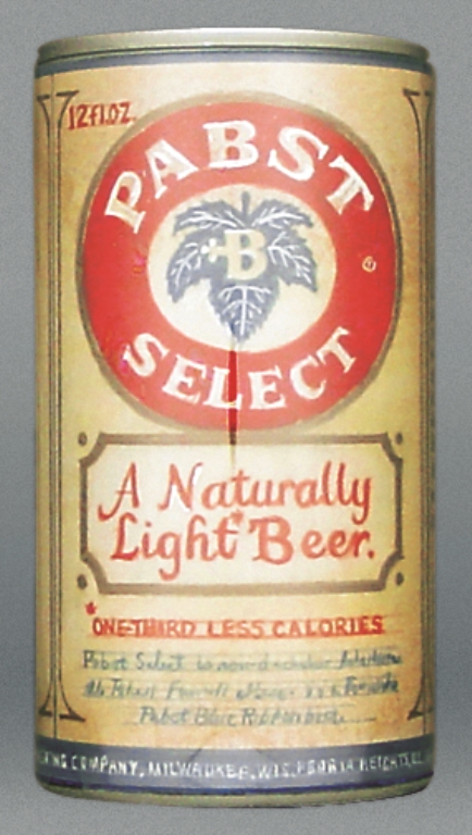 Pabst Select Beer Test Can