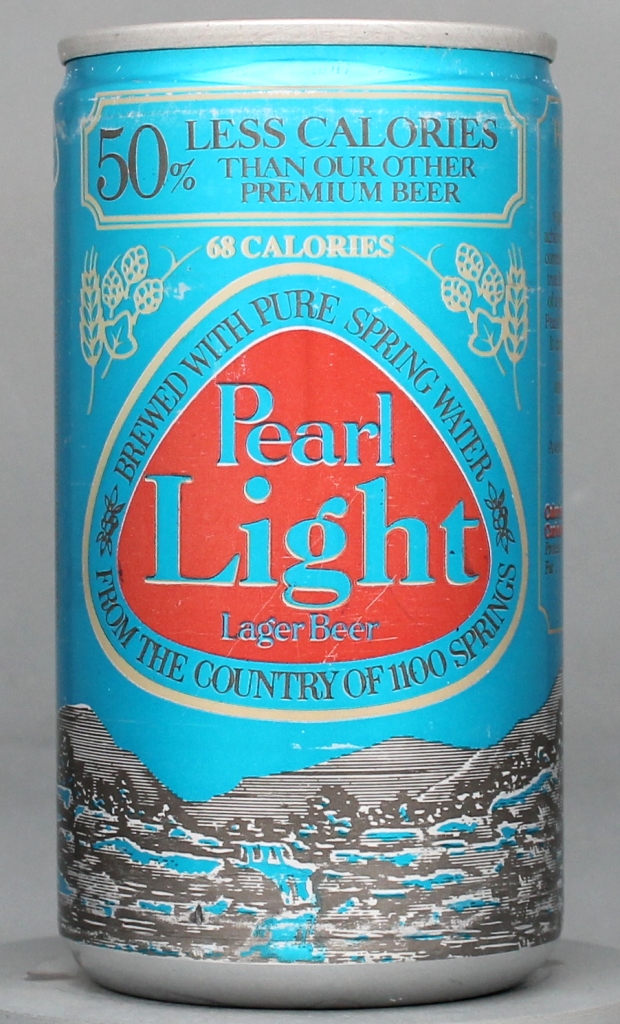 Pearl Light Lager Beer Test Can