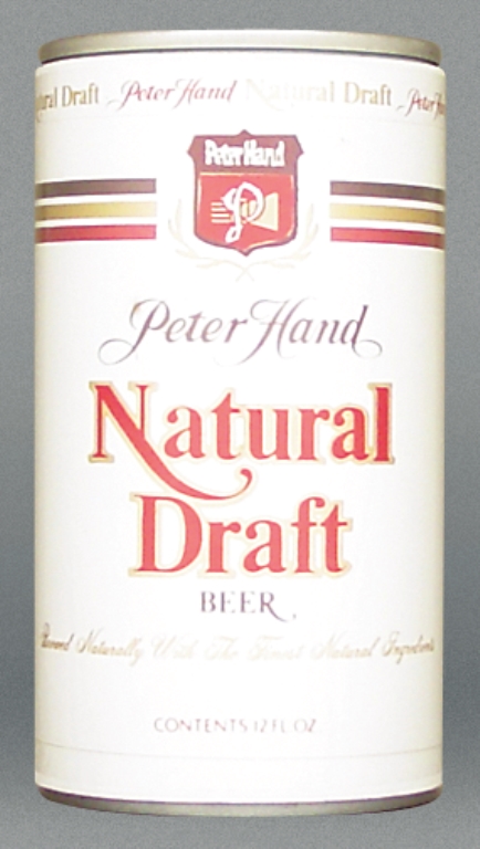 Peter Hand National Draft Beer Test Can