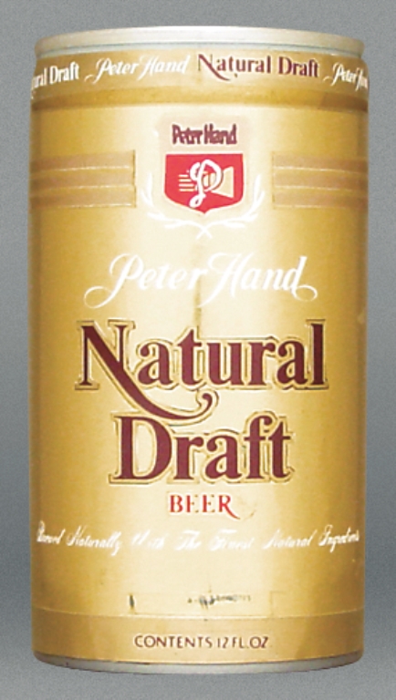 Peter Hand National Draft Beer Test Can