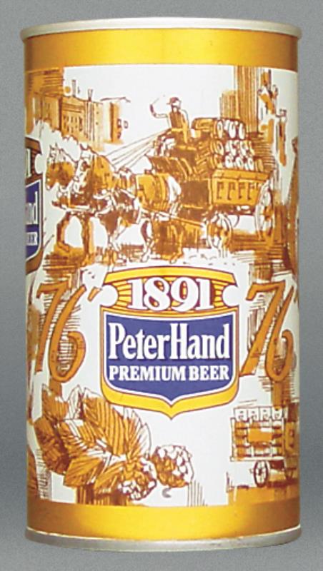 Peter Hand Premium Beer Test Can